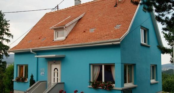 La Maison Bleue Bed and Breakfast Dieffenbach-au-Val Eksteriør billede